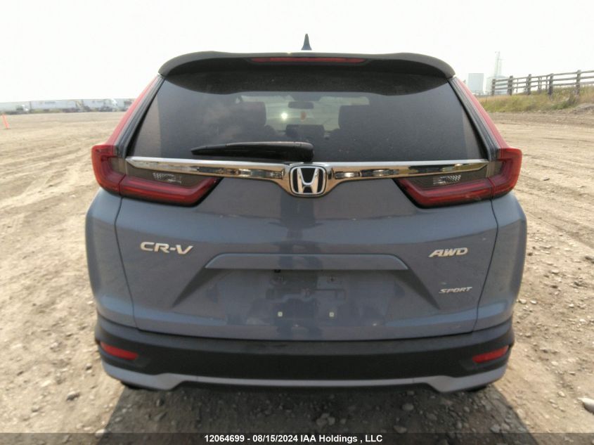 2021 Honda Cr-V VIN: 2HKRW2H43MH204907 Lot: 12064699