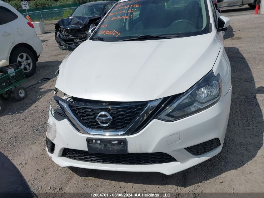 2016 Nissan Sentra VIN: 3N1AB7AP2GL664965 Lot: 12064701