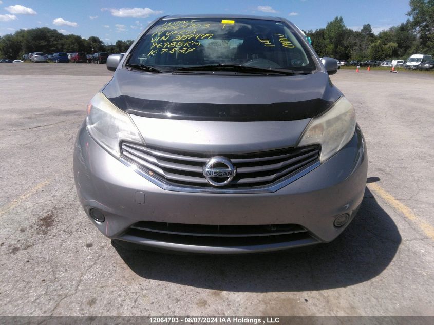 2014 Nissan Versa VIN: 3N1CE2CP4EL389449 Lot: 12064703