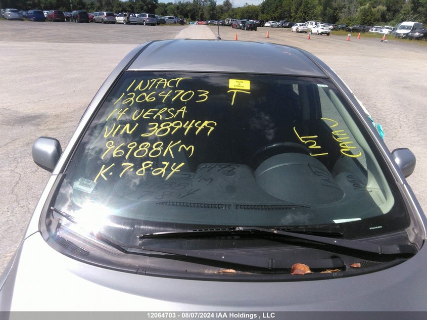 2014 Nissan Versa VIN: 3N1CE2CP4EL389449 Lot: 12064703