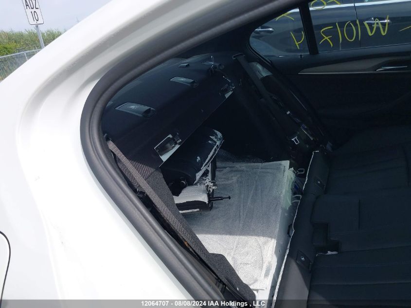 2019 BMW 5 Series VIN: WBAJA7C54KWW10174 Lot: 12064707