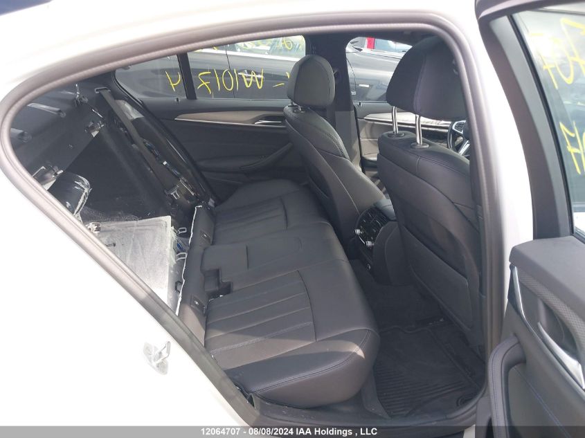 2019 BMW 5 Series VIN: WBAJA7C54KWW10174 Lot: 12064707