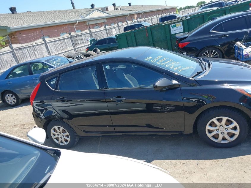 2013 Hyundai Accent VIN: KMHCT5AE7DU140603 Lot: 12064714