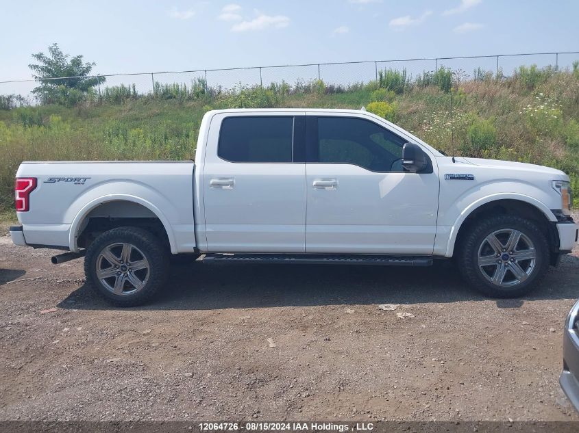 2018 Ford F150 Supercrew VIN: 1FTEW1EP9JFD29410 Lot: 12064726