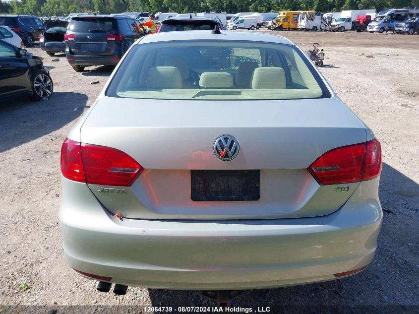 2012 Volkswagen Jetta Tdi VIN: 3VW3L7AJ8CM015249 Lot: 12064739