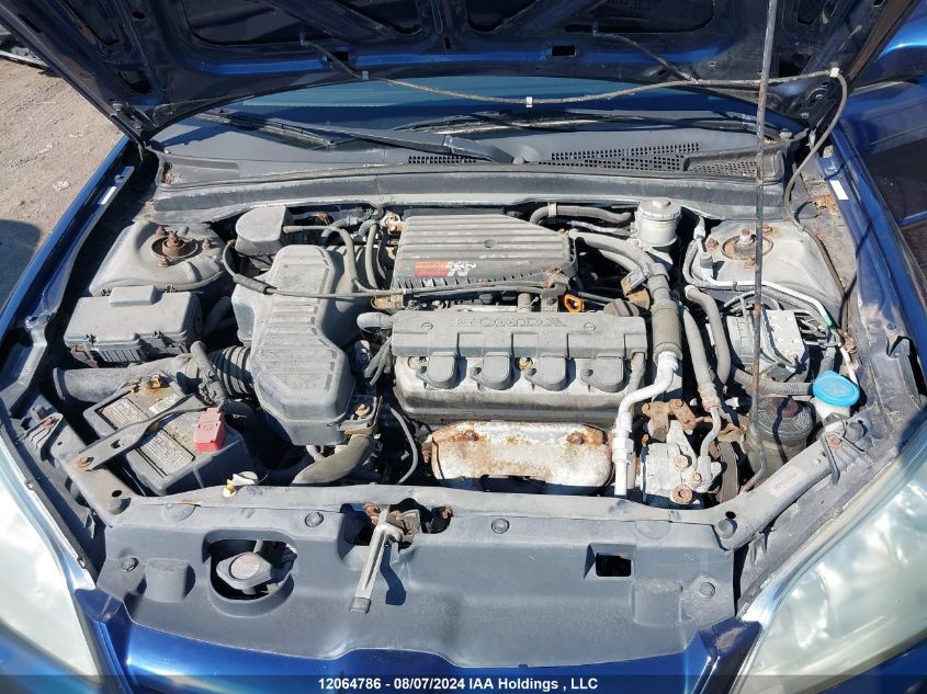 2004 Honda Civic Sdn VIN: 2HGES16644H903692 Lot: 12064786