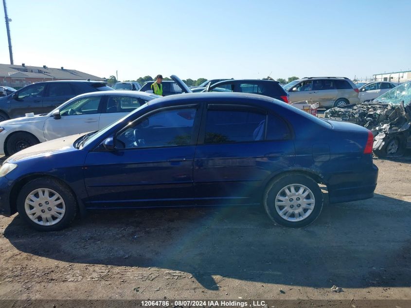 2004 Honda Civic Sdn VIN: 2HGES16644H903692 Lot: 12064786