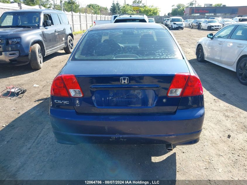 2004 Honda Civic Sdn VIN: 2HGES16644H903692 Lot: 12064786