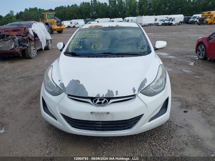 2016 Hyundai Elantra VIN: 5NPDH4AEXGH713559 Lot: 12064793