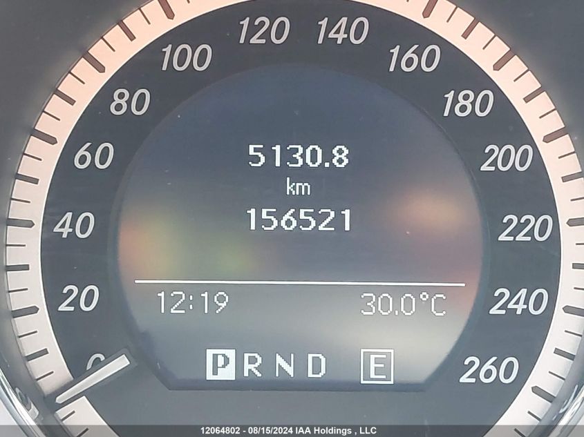 2011 Mercedes-Benz C-Class VIN: WDDGF8BB1BA521774 Lot: 12064802