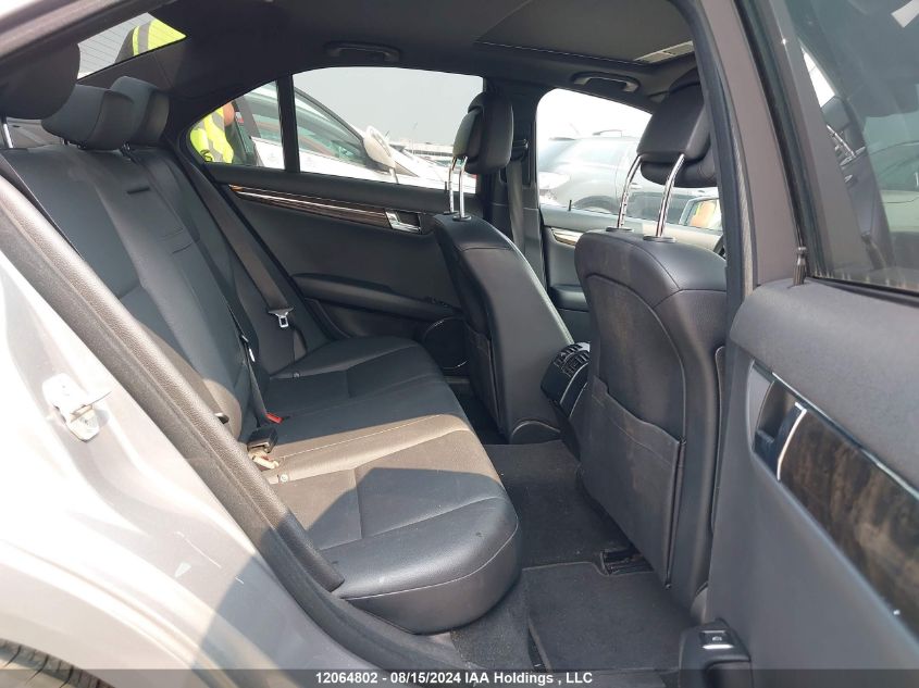 2011 Mercedes-Benz C-Class VIN: WDDGF8BB1BA521774 Lot: 12064802