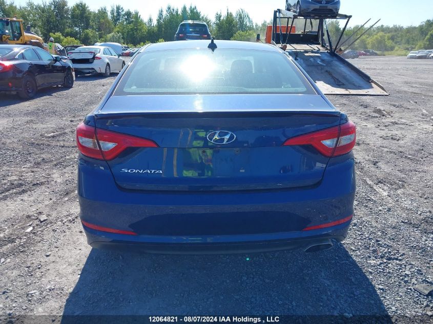 2015 Hyundai Sonata Se VIN: 5NPE24AF8FH076782 Lot: 12064821