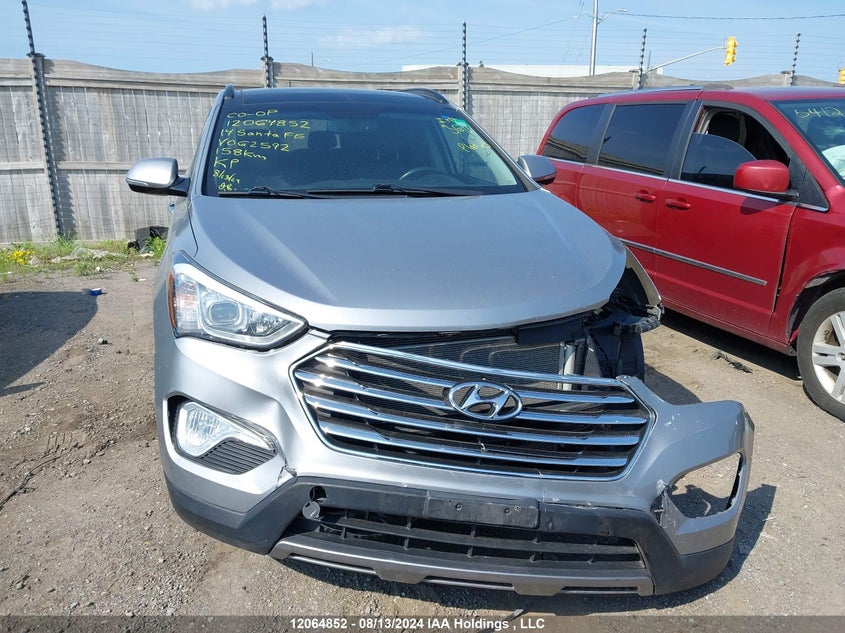 2014 Hyundai Santa Fe Xl Luxury VIN: KM8SNDHFXEU062592 Lot: 12064852