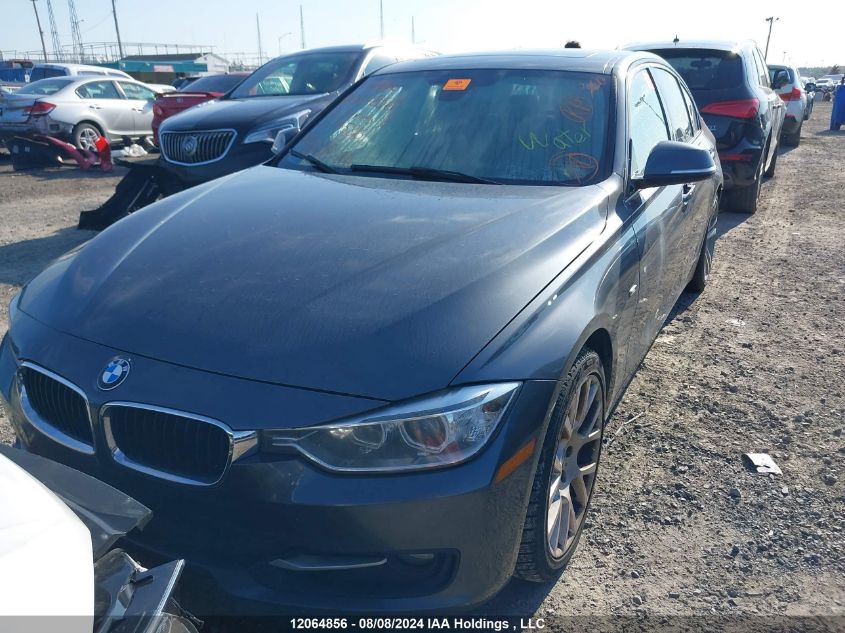 2013 BMW 3 Series VIN: WBA3B3C52DF145816 Lot: 12064856