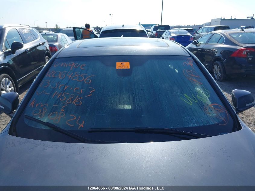 2013 BMW 3 Series VIN: WBA3B3C52DF145816 Lot: 12064856