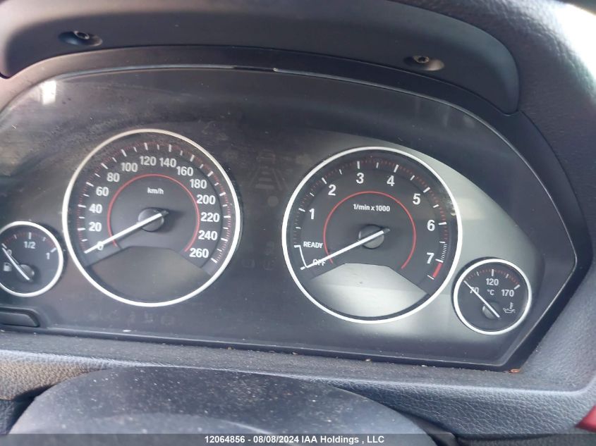 2013 BMW 3 Series VIN: WBA3B3C52DF145816 Lot: 12064856