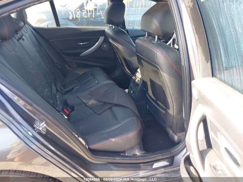 2013 BMW 3 Series VIN: WBA3B3C52DF145816 Lot: 12064856