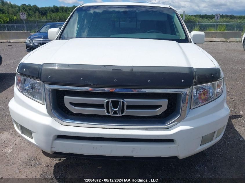 2010 Honda Ridgeline Rtl VIN: 5FPYK1F5XAB501607 Lot: 12064872