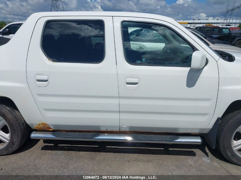 2010 Honda Ridgeline Rtl VIN: 5FPYK1F5XAB501607 Lot: 12064872