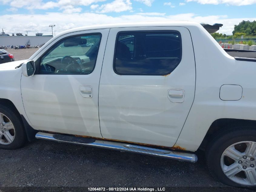 2010 Honda Ridgeline Rtl VIN: 5FPYK1F5XAB501607 Lot: 12064872