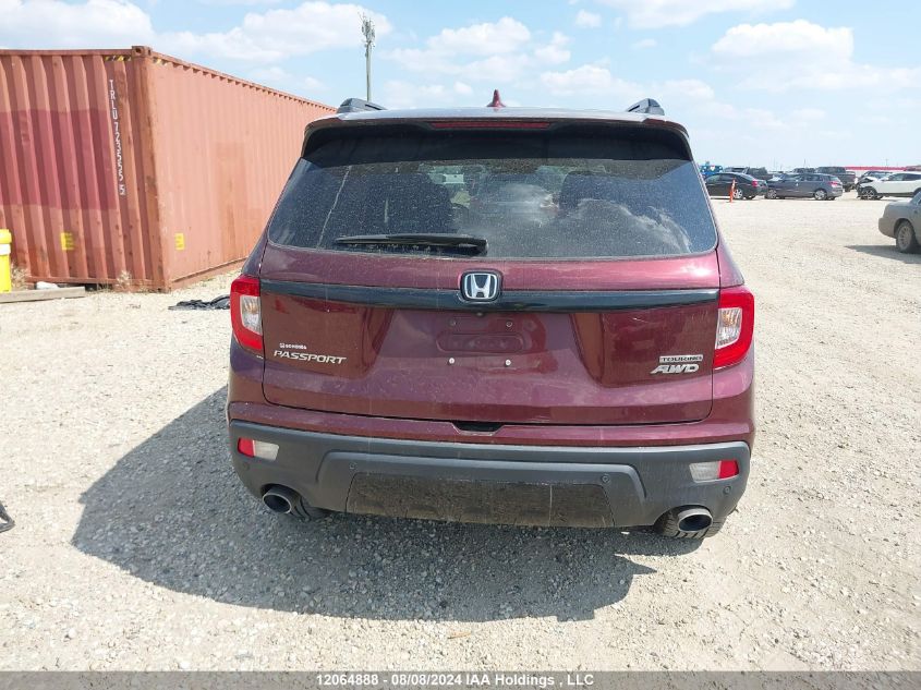 2019 Honda Passport VIN: 5FNYF8H98KB501998 Lot: 12064888