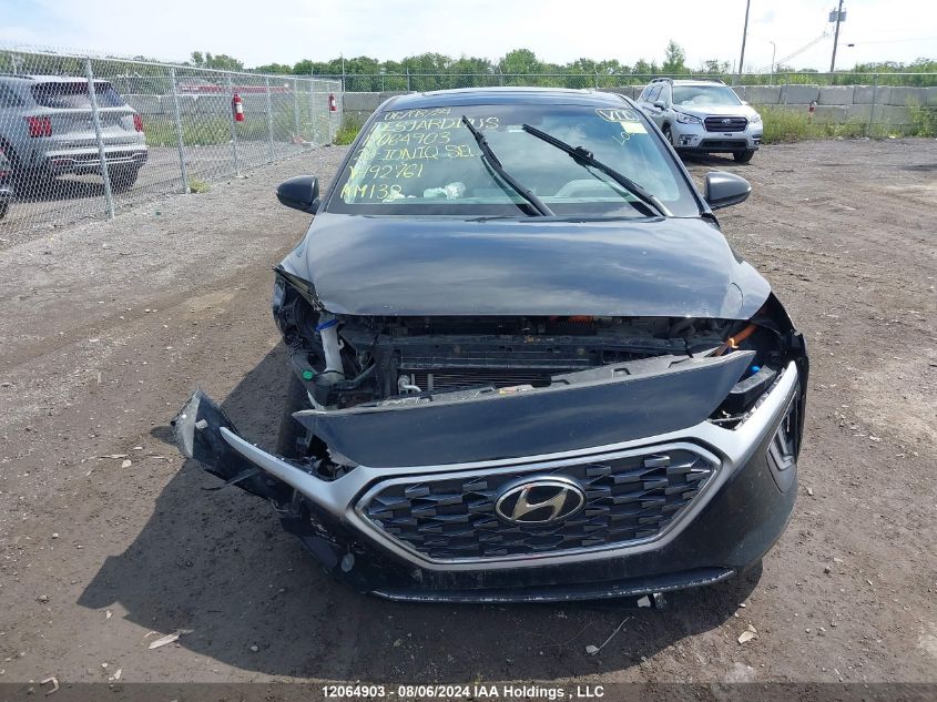 2020 Hyundai Ioniq Sel VIN: KMHC75LD0LU192761 Lot: 12064903