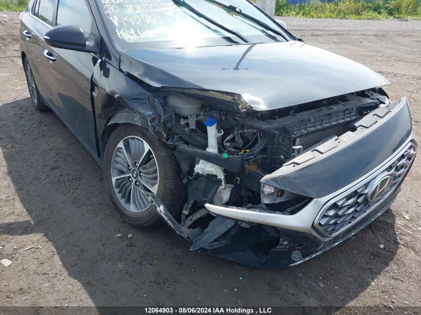 2020 Hyundai Ioniq Sel VIN: KMHC75LD0LU192761 Lot: 12064903