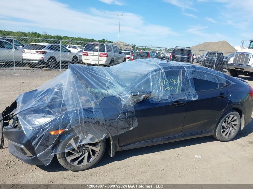 2019 Honda Civic Sedan VIN: 2HGFC2F76KH043534 Lot: 12064907