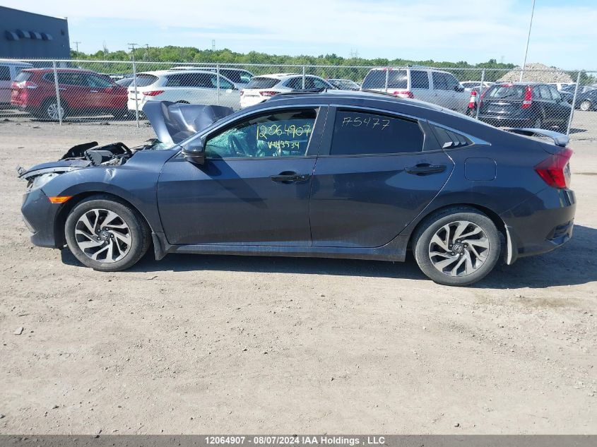 2019 Honda Civic Sedan VIN: 2HGFC2F76KH043534 Lot: 12064907