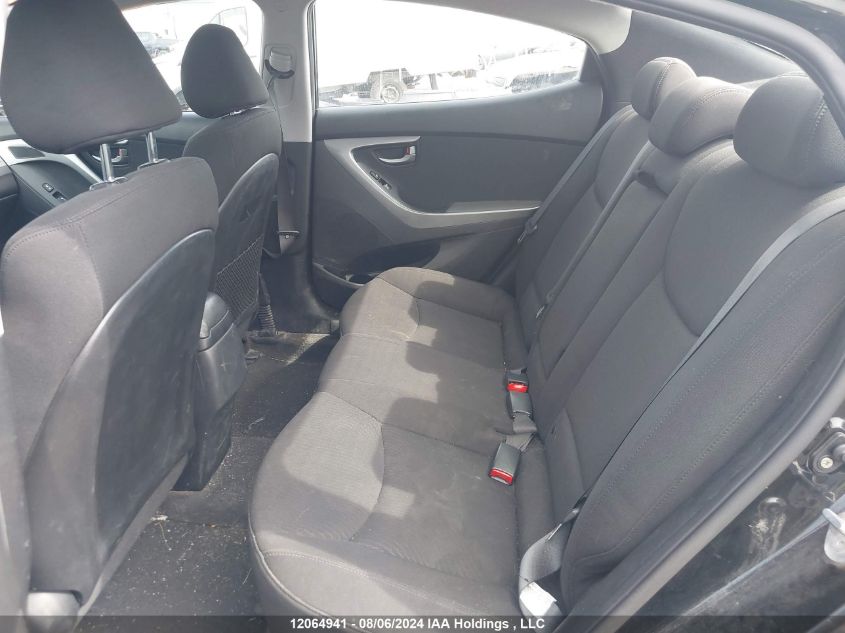 2016 Hyundai Elantra Gls VIN: KMHDH4AHXGU606989 Lot: 12064941