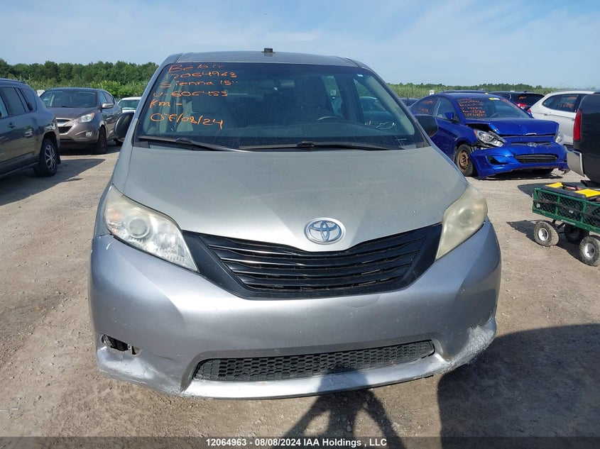 2015 Toyota Sienna VIN: 5TDZK3DC5FS606455 Lot: 12064963