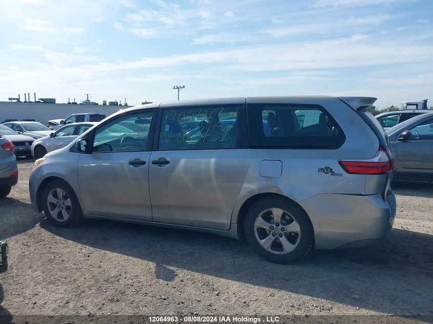 2015 Toyota Sienna VIN: 5TDZK3DC5FS606455 Lot: 12064963