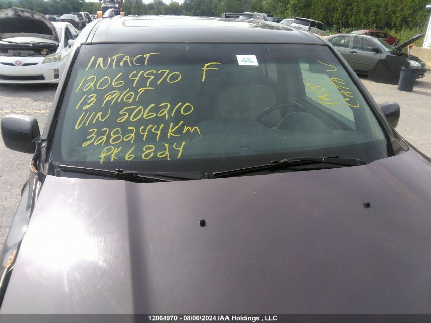 2013 Honda Pilot VIN: 5FNYF4H58DB506210 Lot: 12064970