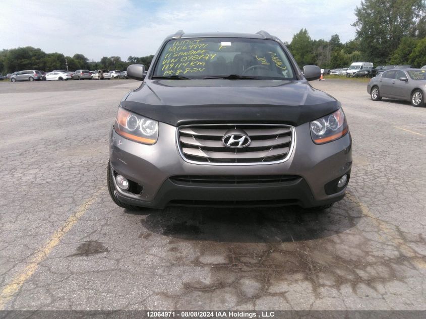 2011 Hyundai Santa Fe VIN: 5XYZHDAG1BG078724 Lot: 12064971