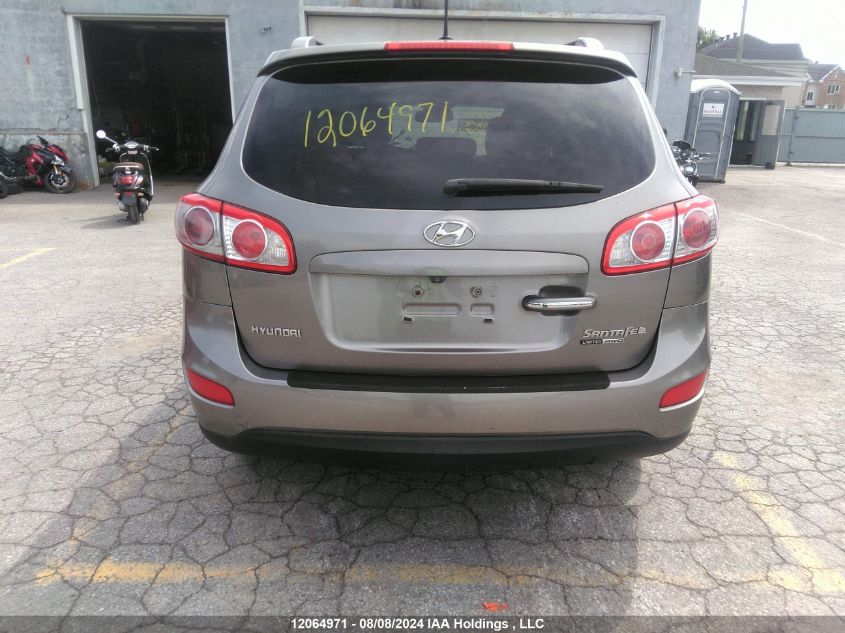 2011 Hyundai Santa Fe VIN: 5XYZHDAG1BG078724 Lot: 12064971