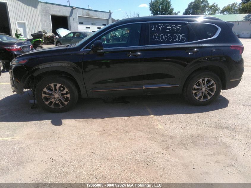 2019 Hyundai Santa Fe Se VIN: 5NMS2CAD3KH017335 Lot: 12065005