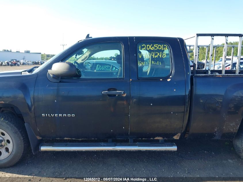 2011 Chevrolet Silverado K1500 VIN: 1GCRKPEA3BZ104248 Lot: 12065012