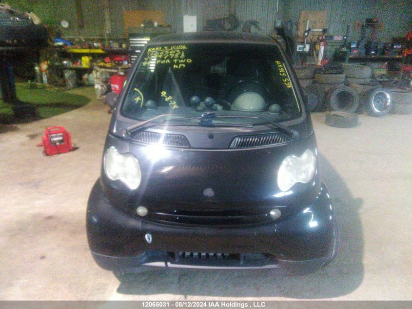 WMEAJ00F76J247753 2006 Smart Fortwo