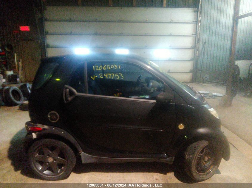 WMEAJ00F76J247753 2006 Smart Fortwo