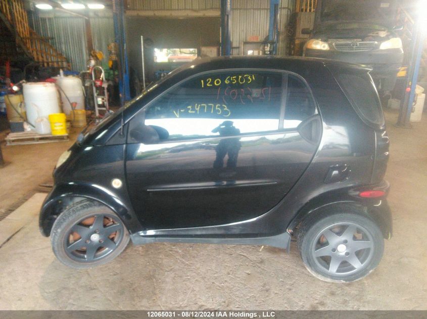 WMEAJ00F76J247753 2006 Smart Fortwo