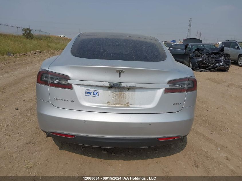 2015 Tesla Model S 85D VIN: 5YJSA1H23FF085461 Lot: 12065034