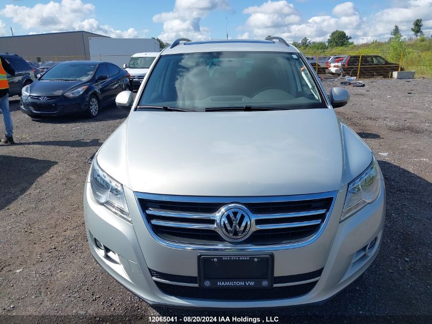 2010 Volkswagen Tiguan VIN: WVGBV7AX2AW520578 Lot: 12065041