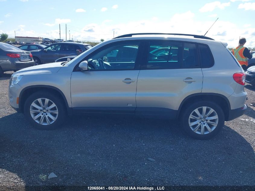 2010 Volkswagen Tiguan VIN: WVGBV7AX2AW520578 Lot: 12065041