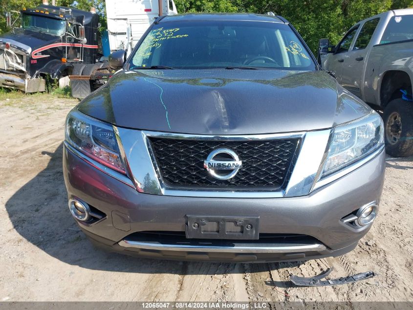 2015 Nissan Pathfinder S/Sv/Sl/Platinum VIN: 5N1AR2MM0FC656236 Lot: 12065047
