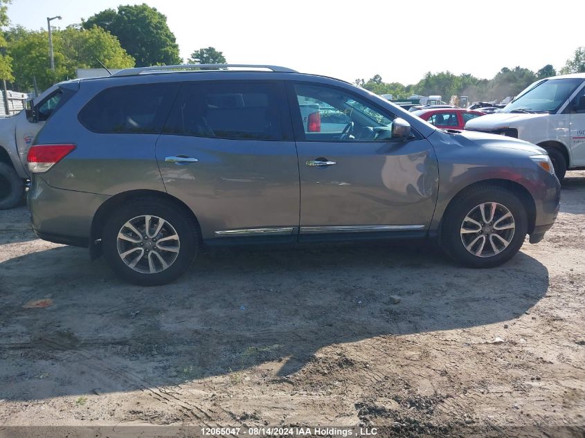 2015 Nissan Pathfinder S/Sv/Sl/Platinum VIN: 5N1AR2MM0FC656236 Lot: 12065047