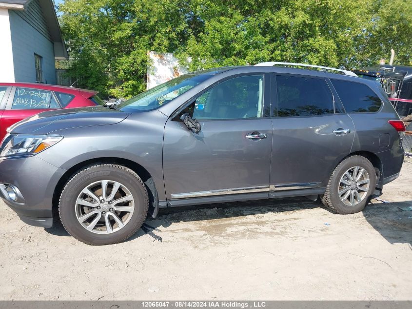 2015 Nissan Pathfinder S/Sv/Sl/Platinum VIN: 5N1AR2MM0FC656236 Lot: 12065047