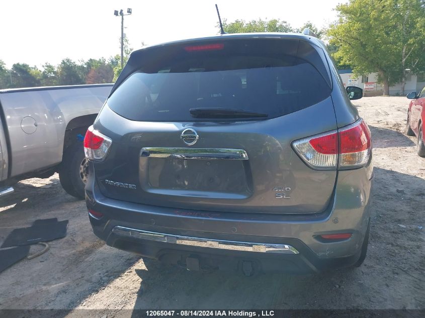 2015 Nissan Pathfinder S/Sv/Sl/Platinum VIN: 5N1AR2MM0FC656236 Lot: 12065047