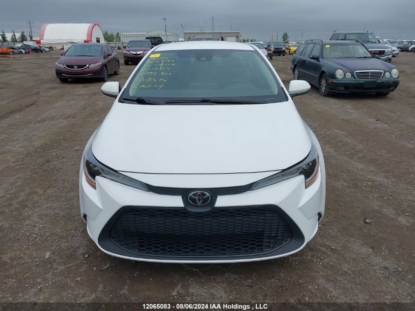 2020 Toyota Corolla Le VIN: 5YFBPRBE3LP124503 Lot: 12065083