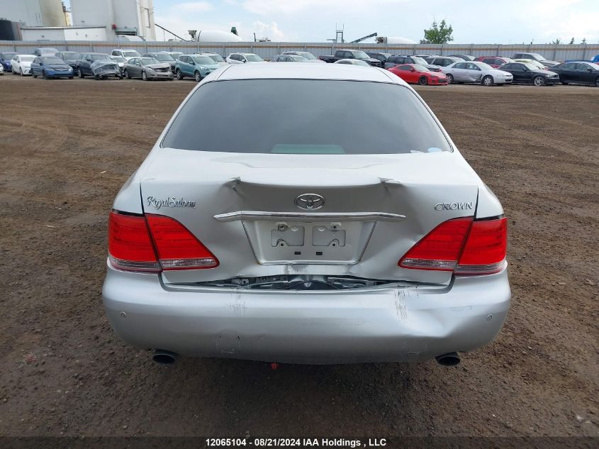 2005 Toyota Crown Limited VIN: GRS1825028235 Lot: 12065104