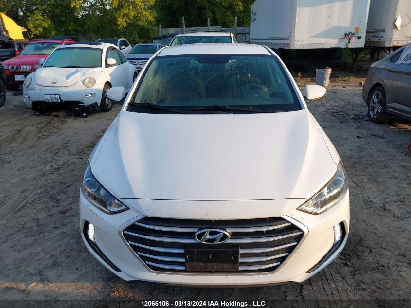 2018 Hyundai Elantra Gl VIN: KMHD84LF2JU455567 Lot: 12065106